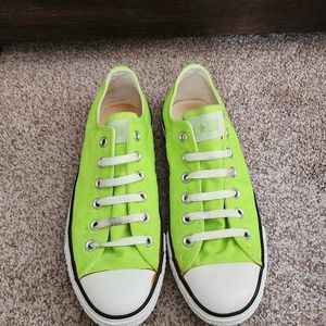 Converse neon green